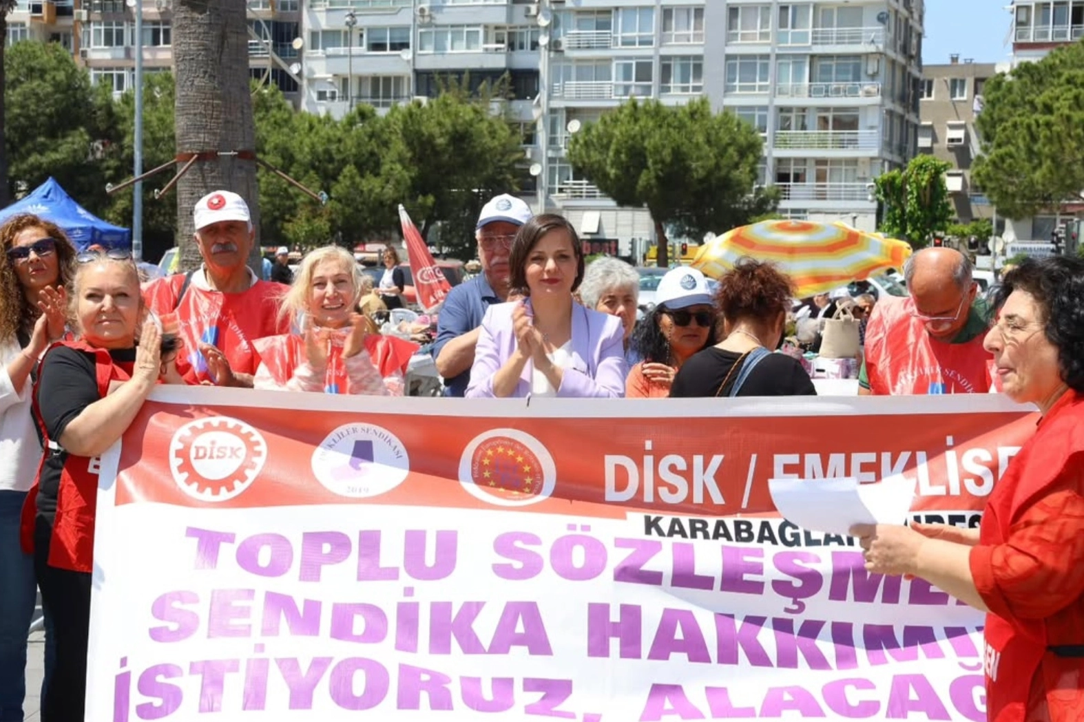 İzmir Karabağlar’da kadına şiddete isyan!