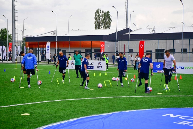 2025 EAFF Ampute Futbol Şampiyonlar Ligi Ankara'da başladı